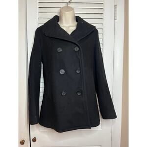 Vintage 2006 Gap wool/nylon double breasted pea coat size S‎ Perfect condition